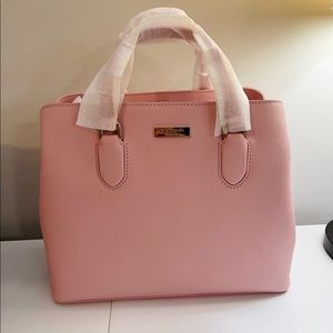 NWT Kate Spade Laurel Way Evangeline Saffiano Leather Satchel